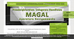 Desktop Screenshot of magal.pl